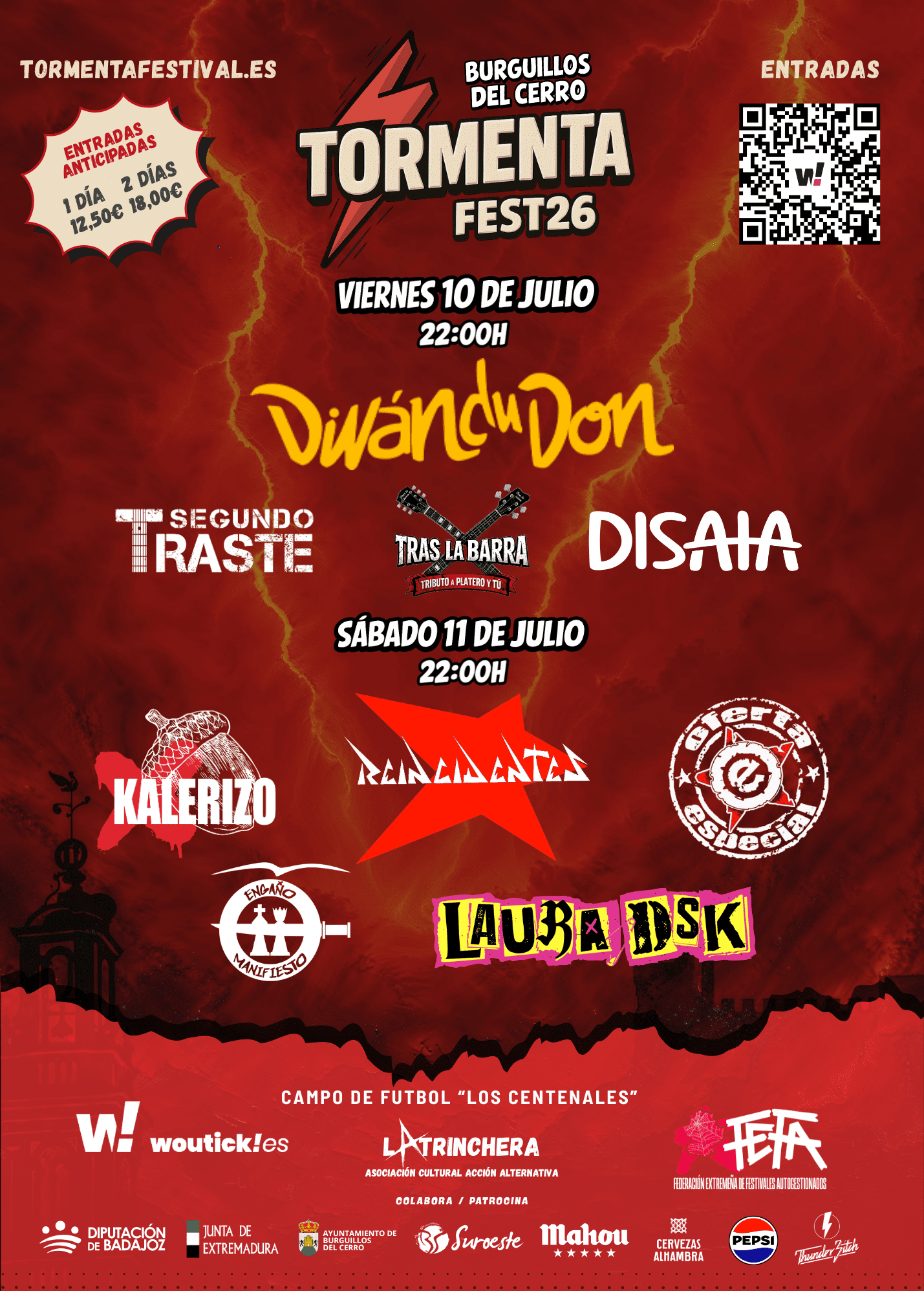‘Los Centenales’ volverá a convertirse en escenario del rock gracias al Tormenta Fest
