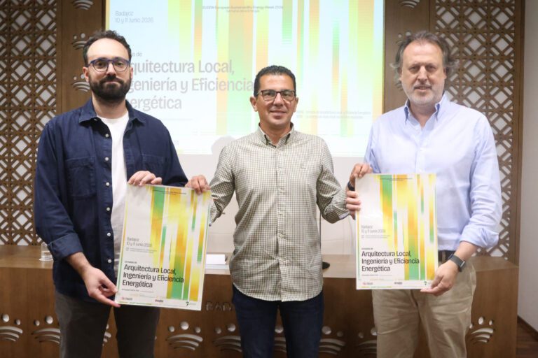 La Diputación de Badajoz celebra la ‘Energy Week 2026’ con jornadas técnicas sobre arquitectura e ingeniería sostenible