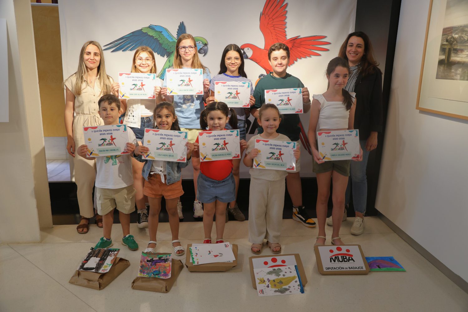 El Museo de la Diputación premia a los artistas que han pasado por su Sala DIVERMUBA
