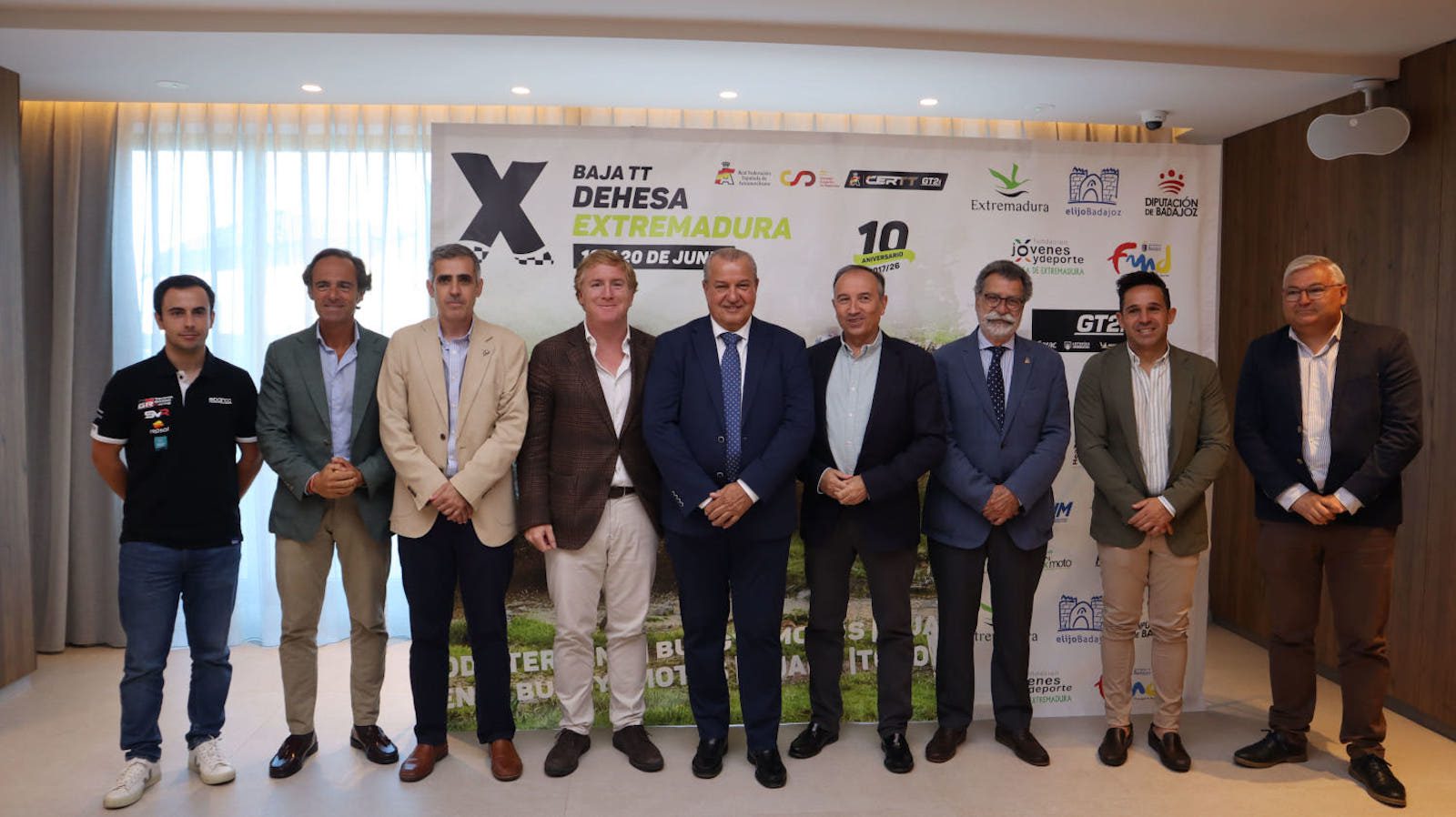 La prueba internacional de rally todoterreno Baja TT Dehesa Extremadura 2026 celebra su X aniversario el 19 y 20 de junio