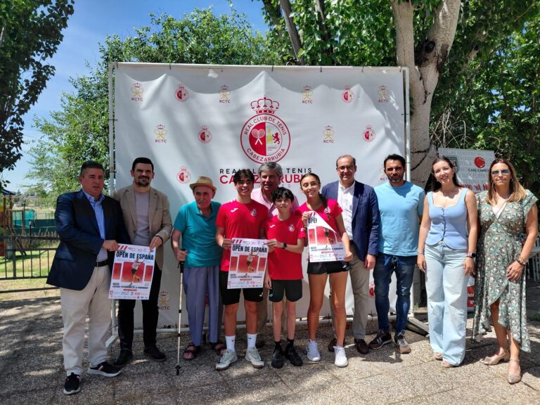 Los cien mejores tenistas senior del país se citarán en Cáceres en el Open de España de Tenis IBP ‘Cáceres Patrimonio de la Humanidad’