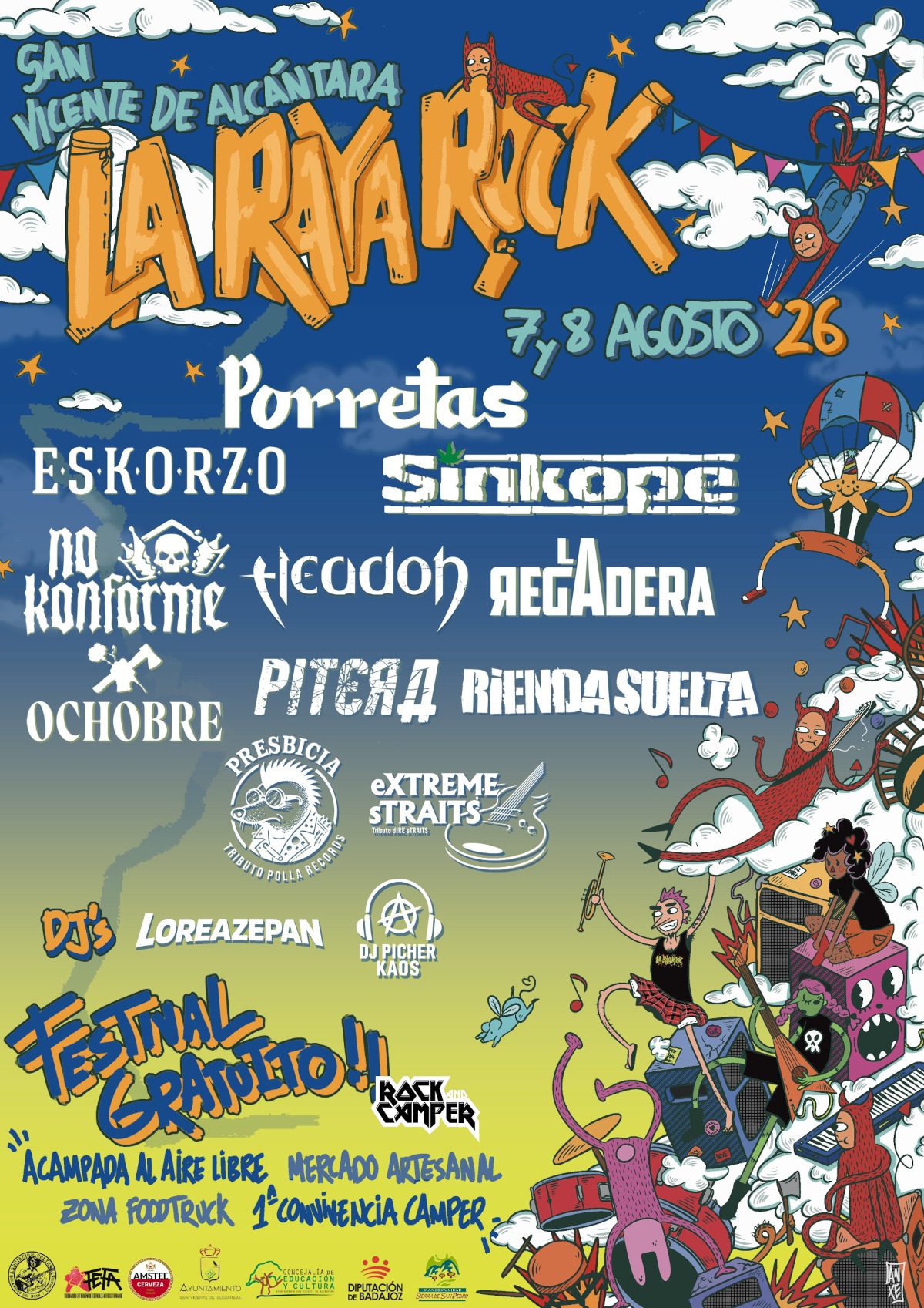 La Diputación de Badajoz impulsa la música en el medio rural con 45.000 euros para los festivales autogestionados de la provincia