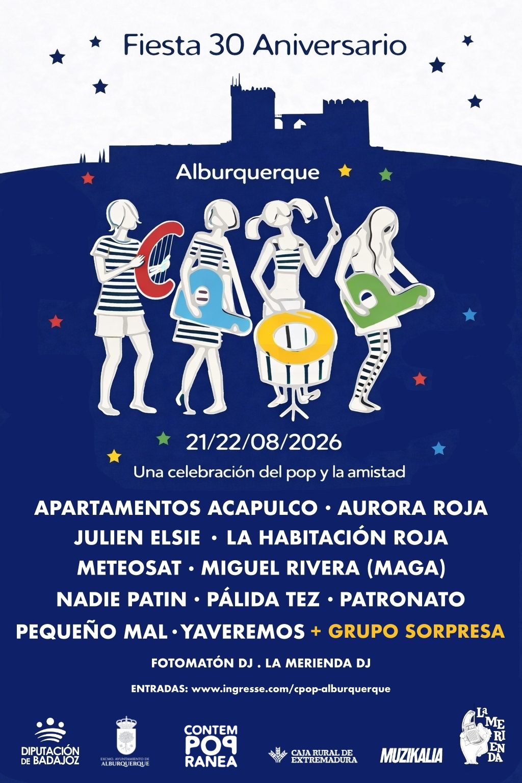 Contempopránea cumple 30 años y para celebrarlo vuelve a Alburquerque de la mano de la Diputación