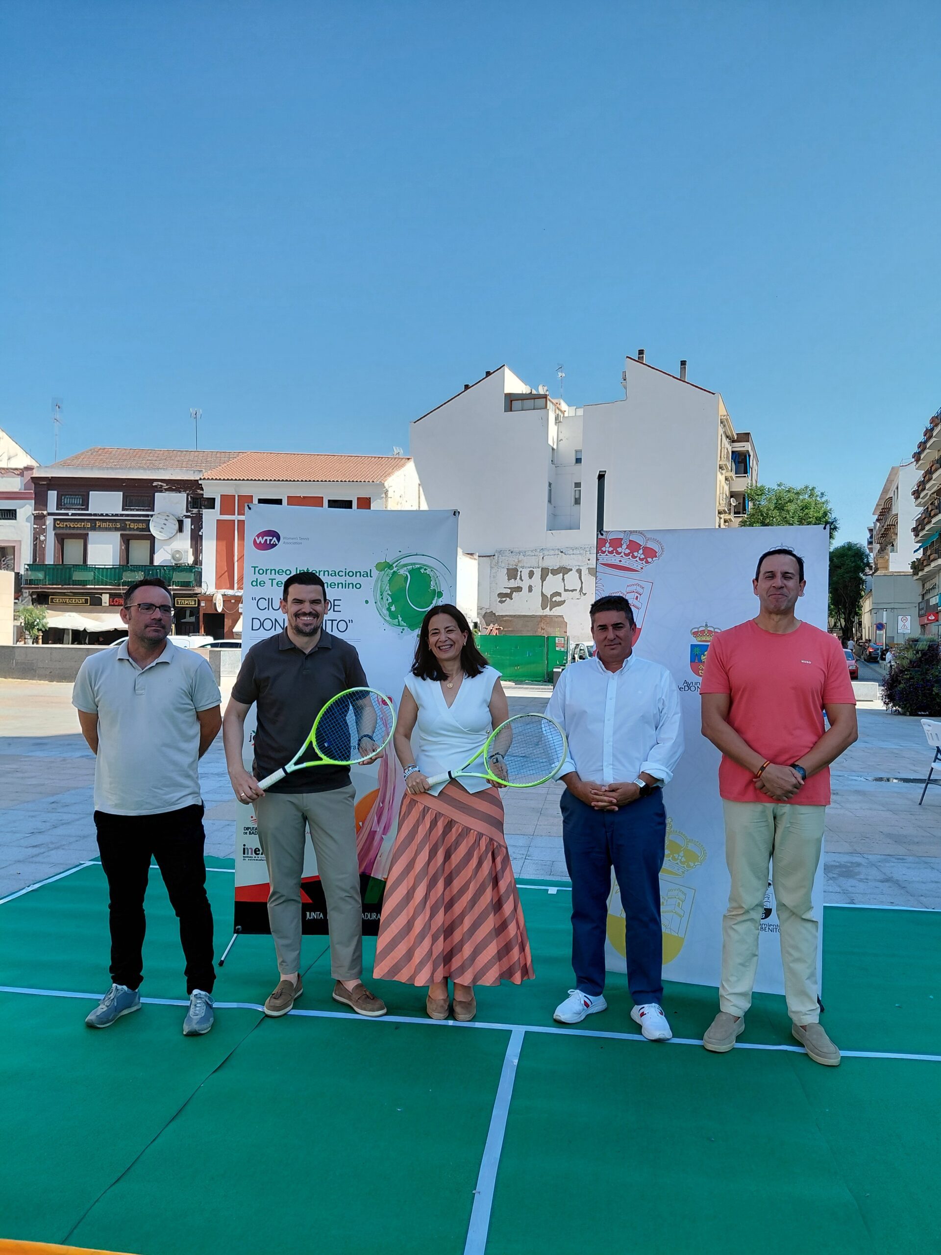 La Junta apoya la celebración del X Torneo Internacional de Tenis Femenino ‘Ciudad de Don Benito’, puntuable para el ranking mundial