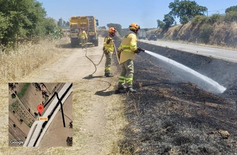 El INFOEX interviene en 32 incendios forestales durante la última semana